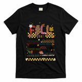 Autumn Fall Graphic T-Shirt - Black