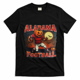 Alabama Football Halloween Pumpkin Player Spooky Alabama T-Shirt - Black