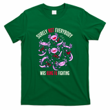 Axolotl Funny Kung Fu Fighting by Tobe Fonseca - Green