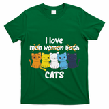 Aroace Flag Pride Lgbtq Cats Cute Aroace Cat T-Shirt