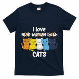 Aroace Flag Pride Lgbtq Cats Cute Aroace Cat T-Shirt