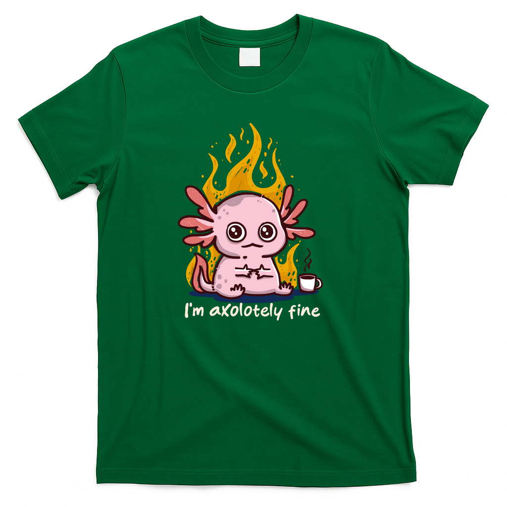 Axolotely fine - Green