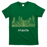 Atlanta Georgia Atl Peach State Skyline Panorama T-Shirt