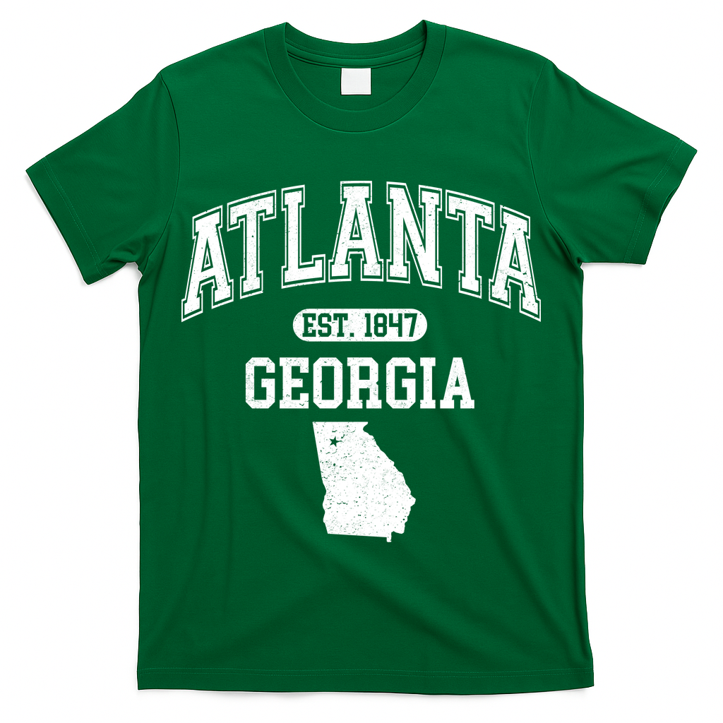 Atlanta Georgia Est. 1847 Varsity T-Shirt