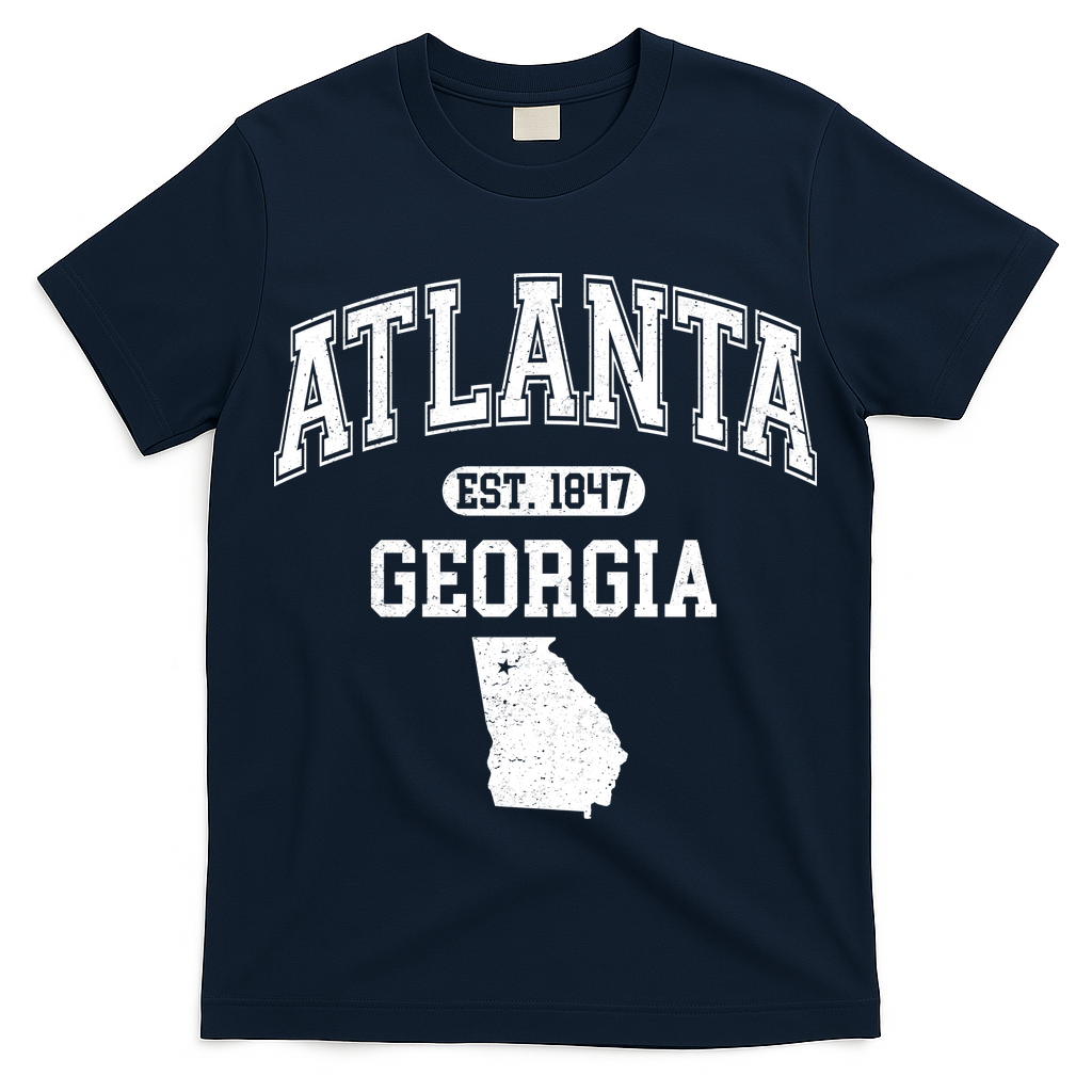 Atlanta Georgia Est. 1847 Varsity T-Shirt