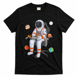 Astronaut Gamer Outer Space Gaming System Planets T-Shirt