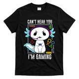 Axolotl Gaming Salamander As Gamer T-Shirt