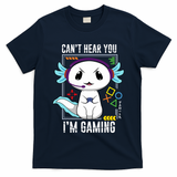 Axolotl Gaming Salamander As Gamer T-Shirt