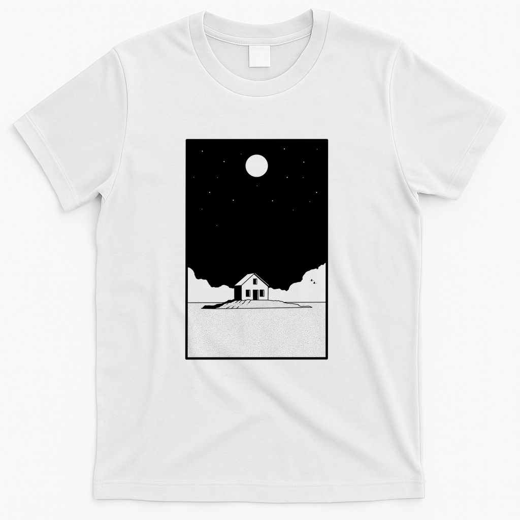 A House That Listens to the Night - White