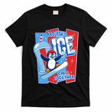 Anti ICE Abolish ICE Chill Together Penguin T-Shirt