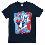 Anti ICE Abolish ICE Chill Together Penguin T-Shirt
