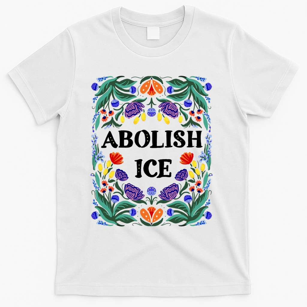 Abolish Ice - White