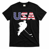 America Ice Hockey USA Flag T-Shirt