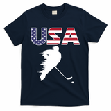 America Ice Hockey USA Flag T-Shirt