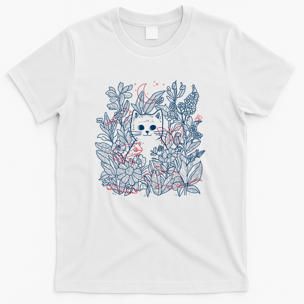 Adventures in the garden - White
