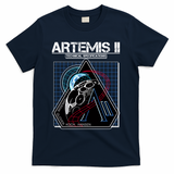Artemis II Technical Specifications T-Shirt - Navy