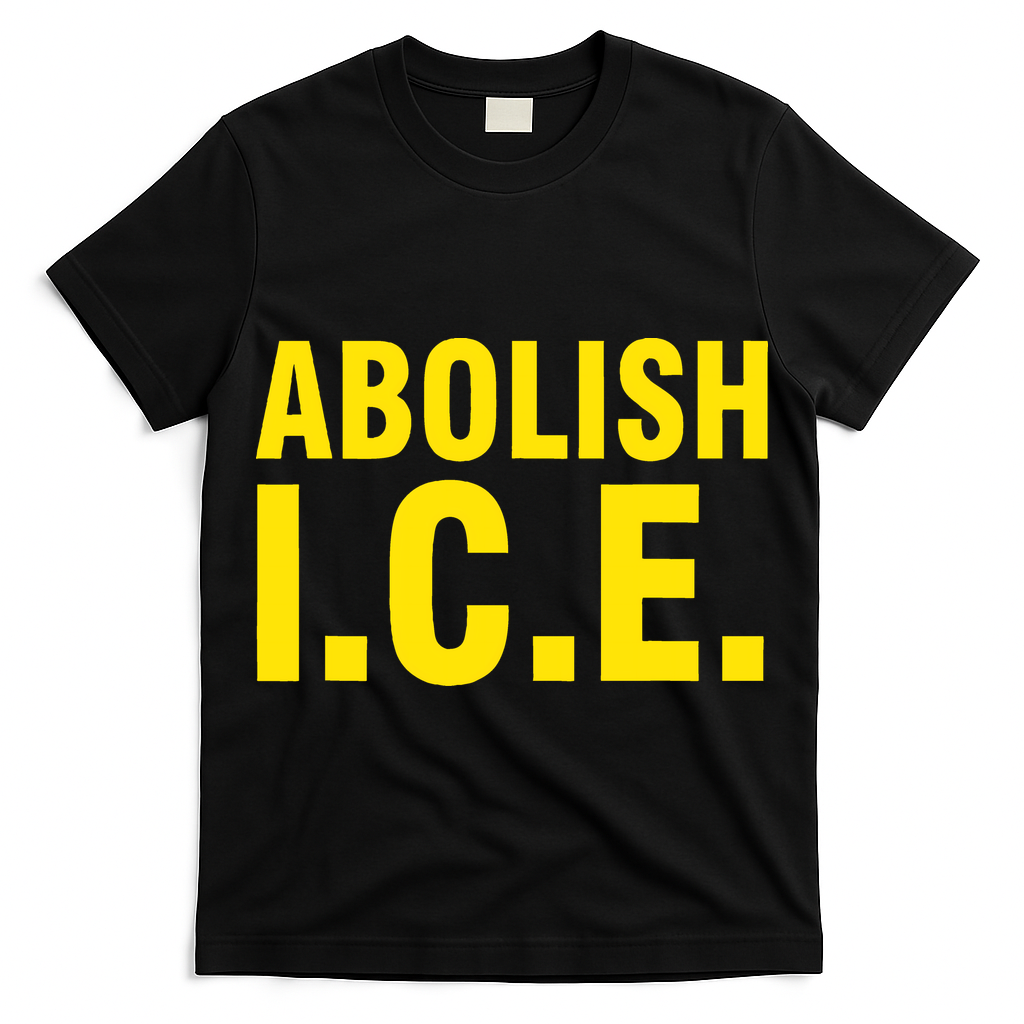 Abolish ICE Yellow Anti I.C.E T-Shirt