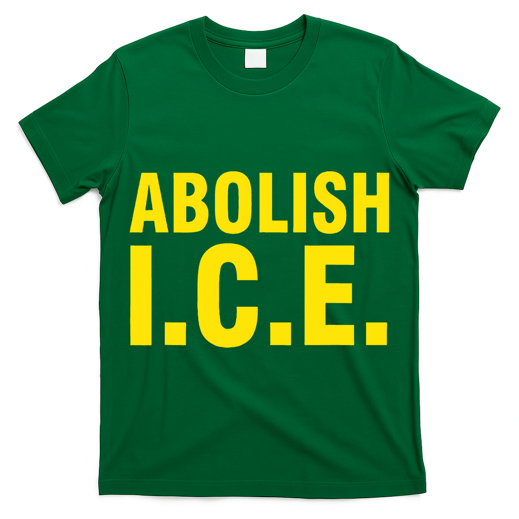 Abolish ICE Yellow Anti I.C.E T-Shirt