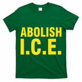 Abolish ICE Yellow Anti I.C.E T-Shirt