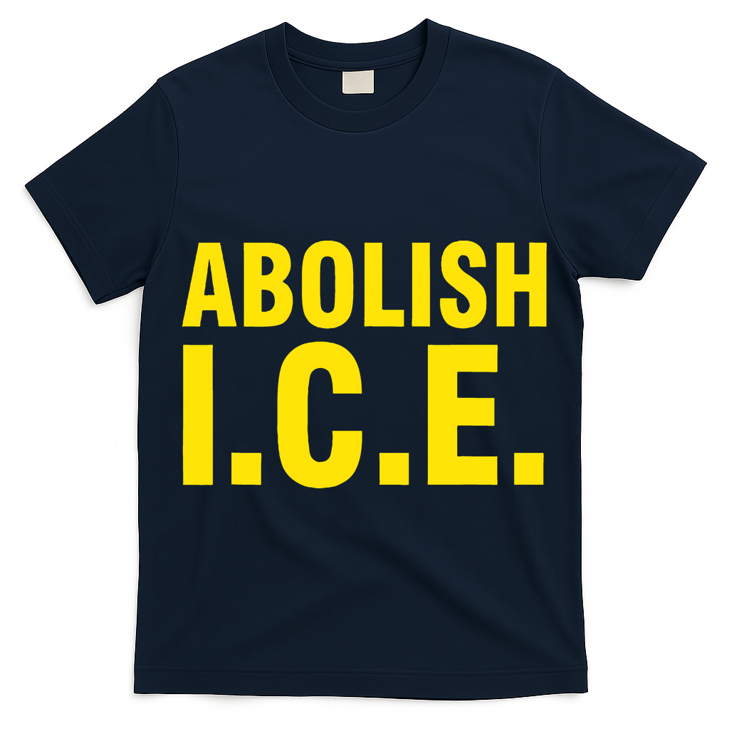 Abolish ICE Yellow Anti I.C.E T-Shirt