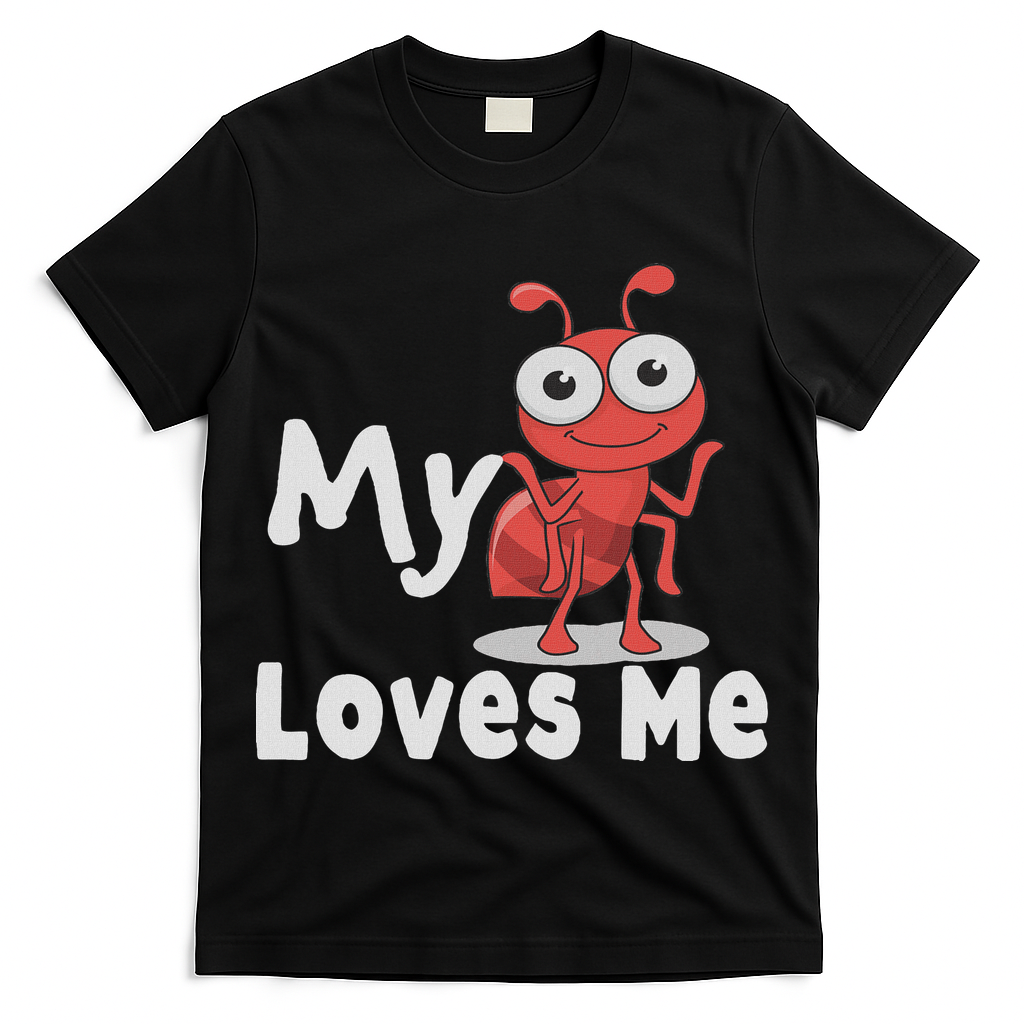 Ant Lovers_my Aunt Loves Me Family Gifts For Nephew & Niece T-Shirt