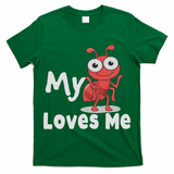 Ant Lovers_my Aunt Loves Me Family Gifts For Nephew & Niece T-Shirt