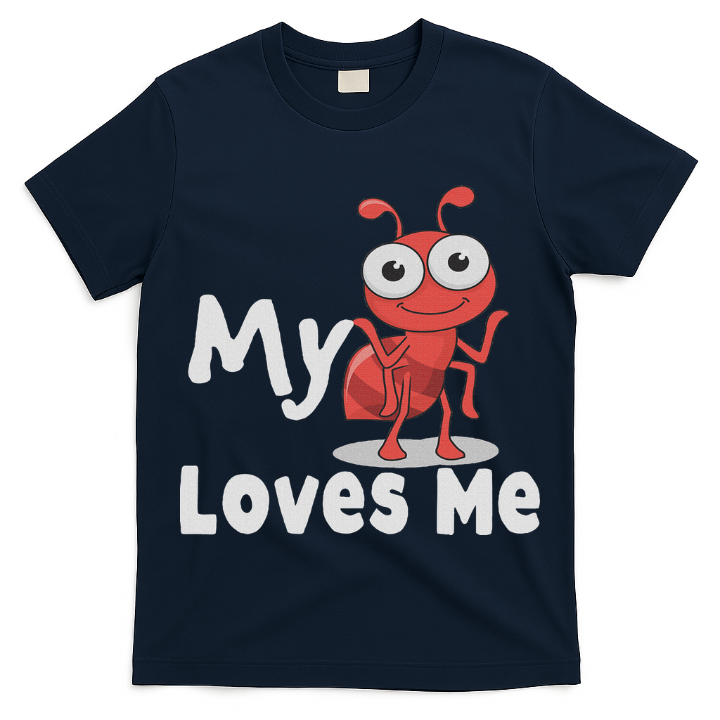 Ant Lovers_my Aunt Loves Me Family Gifts For Nephew & Niece T-Shirt