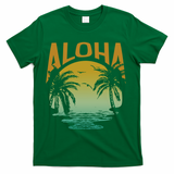 Aloha Summer Beach T-Shirt - Green