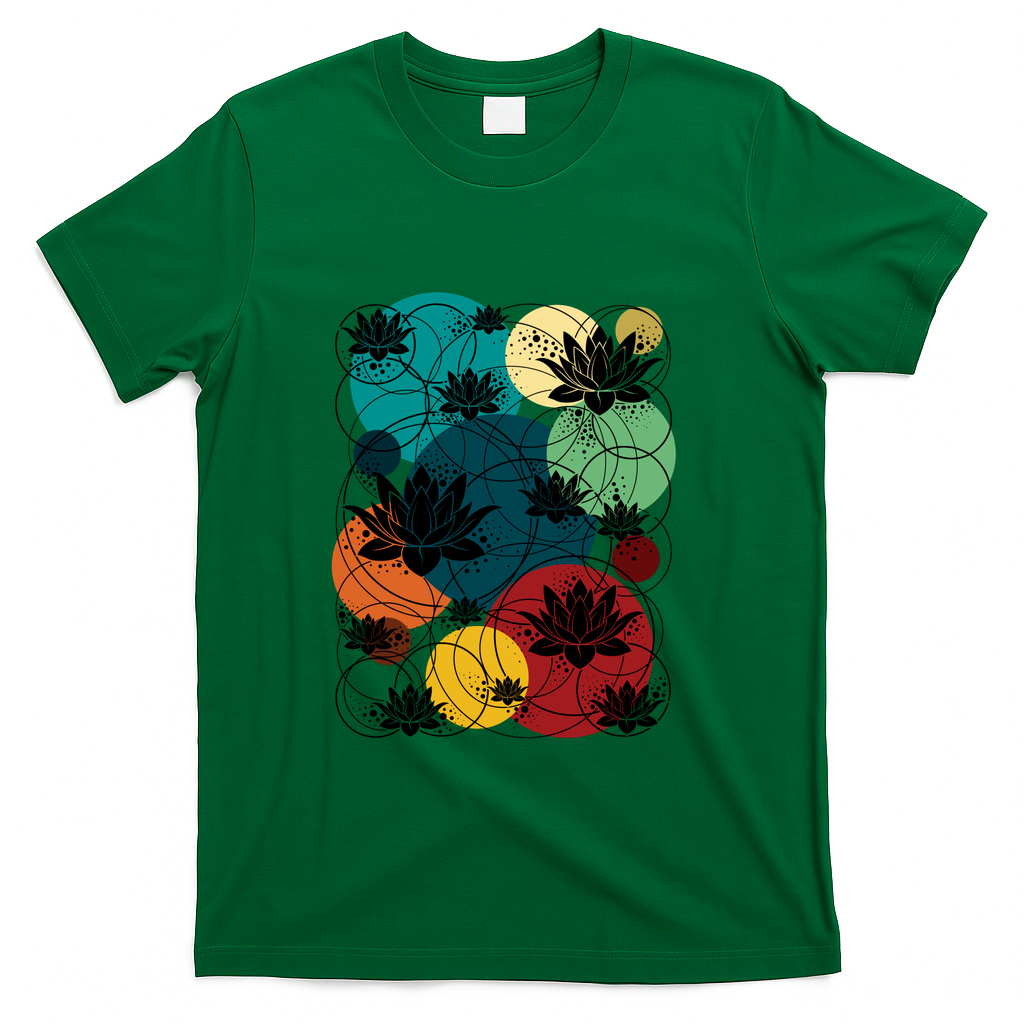 autumn lotus - Green