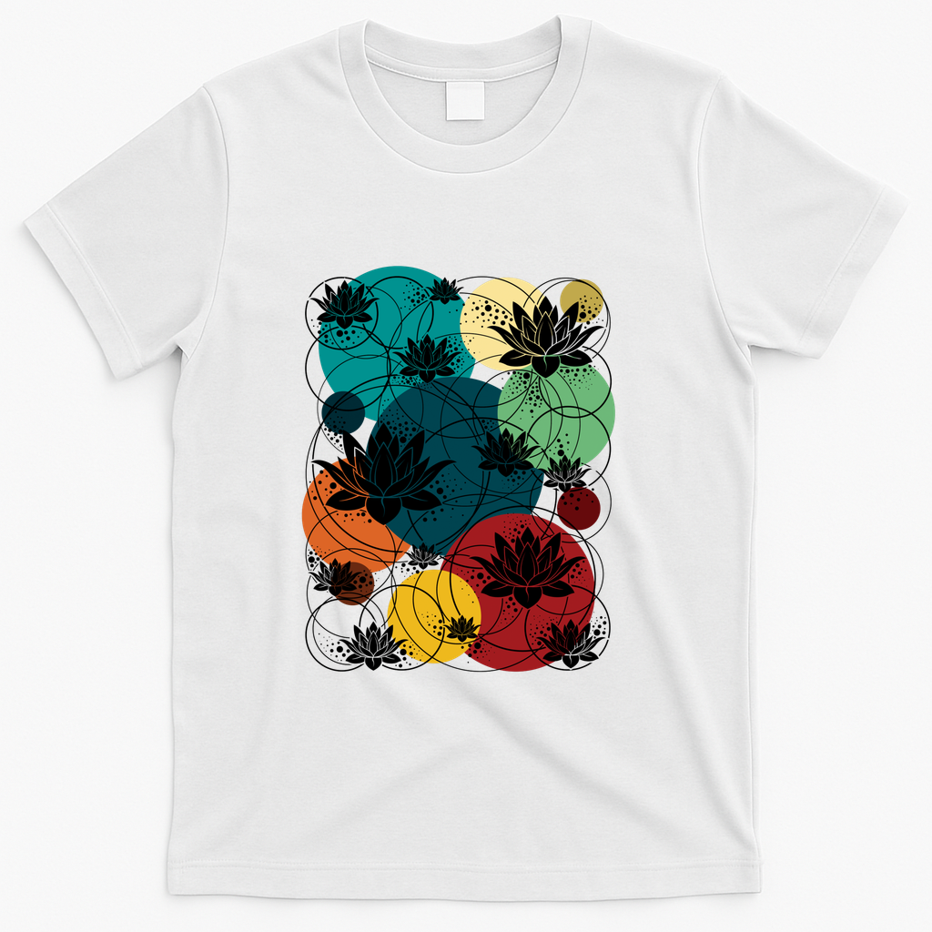 autumn lotus - White