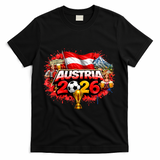 AUSTRIA North America Soccer Tournament 2026 T-Shirt - Black