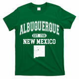 Albuquerque New Mexico Est. 1706 Varsity T-Shirt