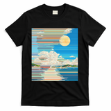ANALOG NOSTALGIA RETRO PIXEL GLITCH ANIME ART AESTHETIC - Black