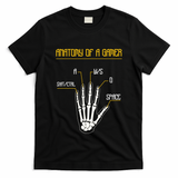 Anatomy Of A Gamer Video Game Pc Gaming Rpg Moba Streamer Funny Gift T-Shirt
