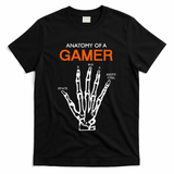 Anatomy Of Gamer Funny Gaming T-Shirt