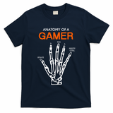Anatomy Of Gamer Funny Gaming T-Shirt