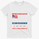A Proud American Redneck T-Shirt - White