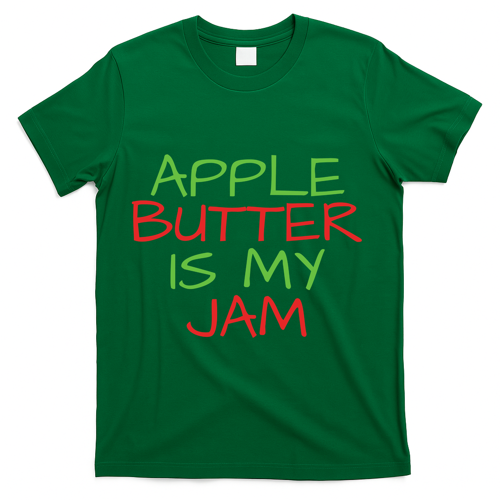 Apple Picking Crew Fall Family Outfit Autumn Fall Apple Lover Apple Picking T-Shirt - Green