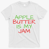 Apple Picking Crew Fall Family Outfit Autumn Fall Apple Lover Apple Picking T-Shirt - White