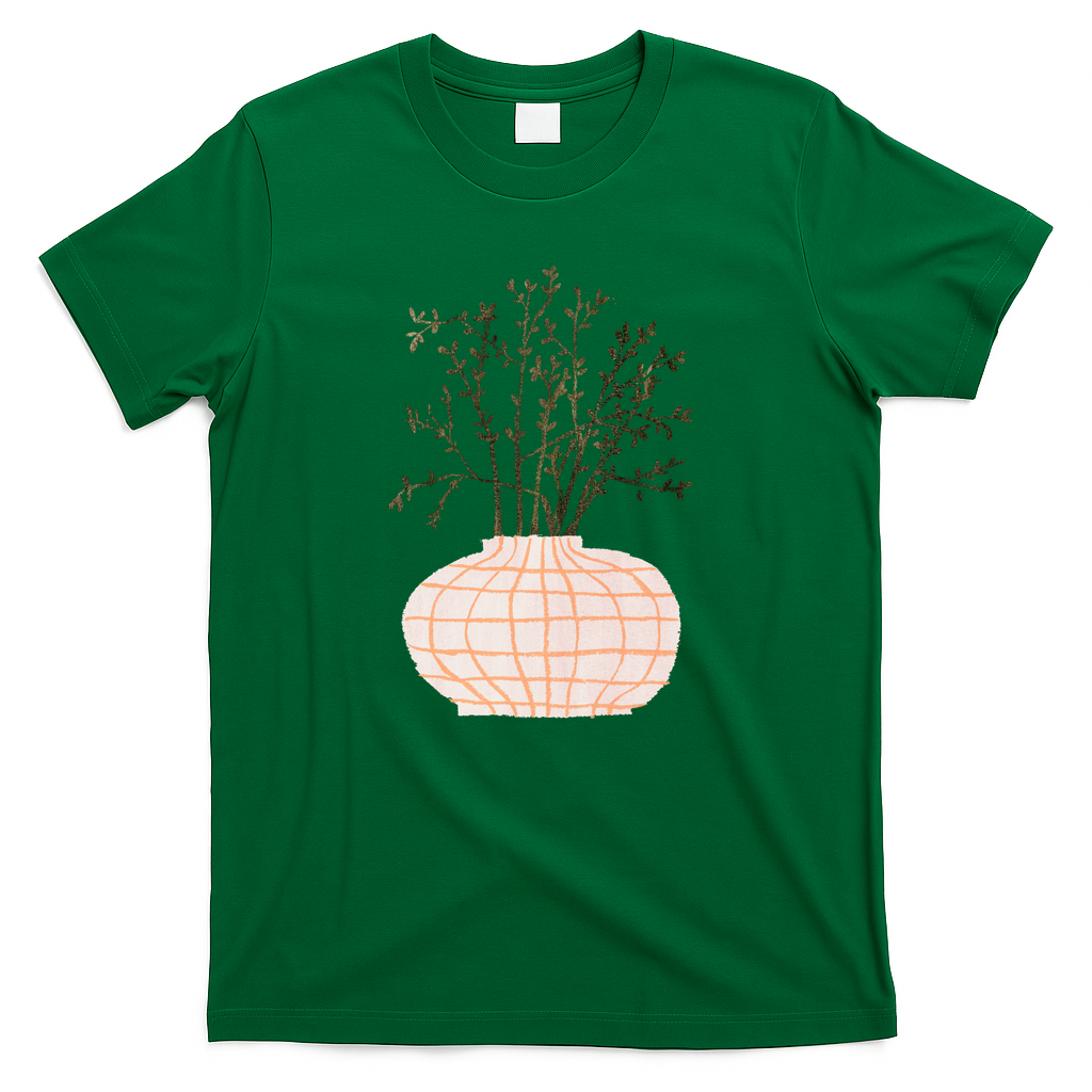 A plant in the pot - Green