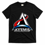 Artemis Program Space Logo T-Shirt - Black