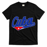 Asere Que Bola Cuban Havana Cuba Cuban Flag Baseball T-Shirt