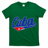 Asere Que Bola Cuban Havana Cuba Cuban Flag Baseball T-Shirt
