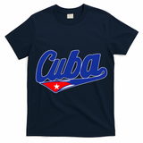 Asere Que Bola Cuban Havana Cuba Cuban Flag Baseball T-Shirt
