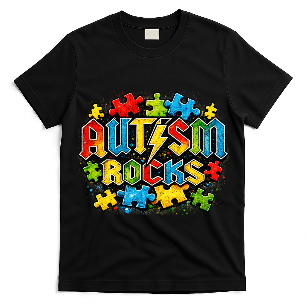 Autism Rocks T-Shirt
