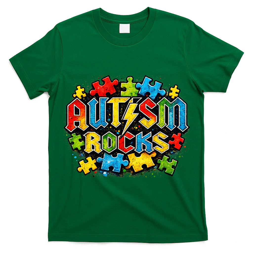 Autism Rocks T-Shirt