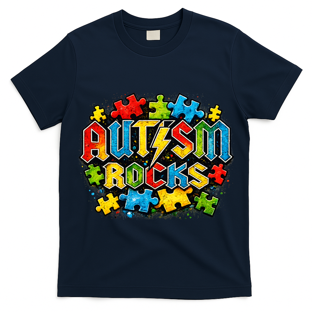 Autism Rocks T-Shirt