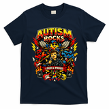Autism Rocks Band Music Concert T-Shirt