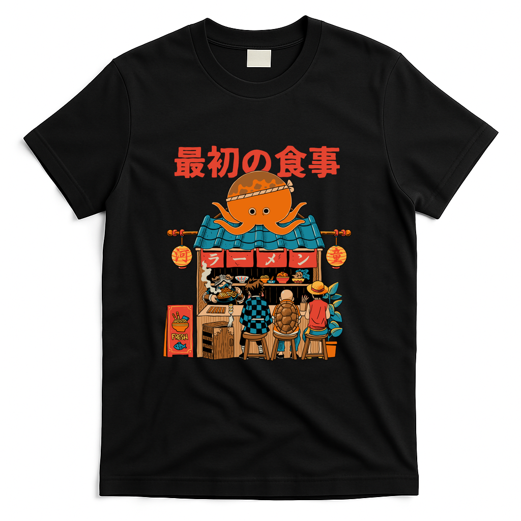 Anime Ramen House - Black