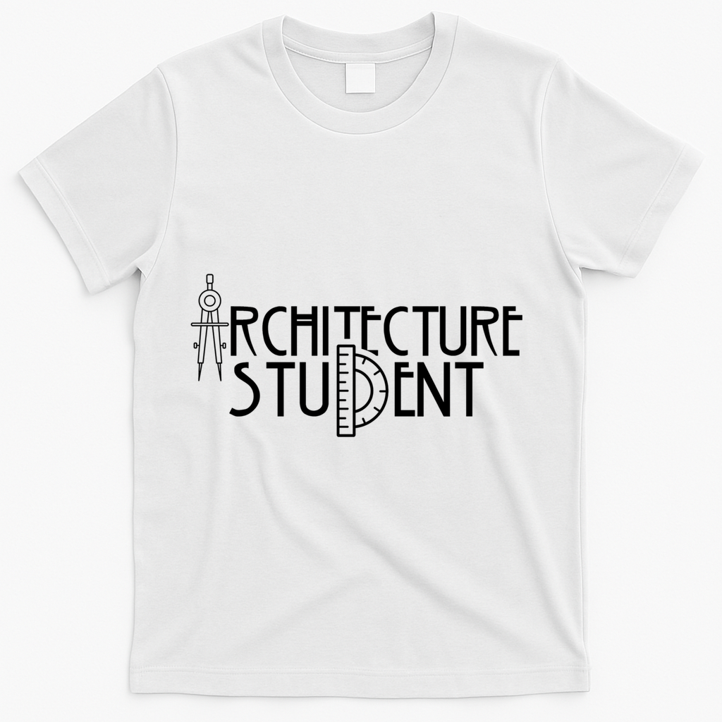Architecture Student Architects Graduation Architect Meaningful Gift T-Shirt - White